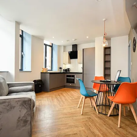 Spacious 2Bed Central Manchester Flat W Security-3
